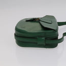 LOUIS VUITTON Epi Jeune Fille MM Shoulder Bag Green M52154 LV Auth 59142-3