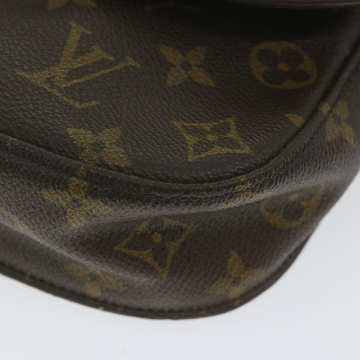 LOUIS VUITTON Monogram Saint Cloud MM Shoulder Bag M51243 LV Auth 59152