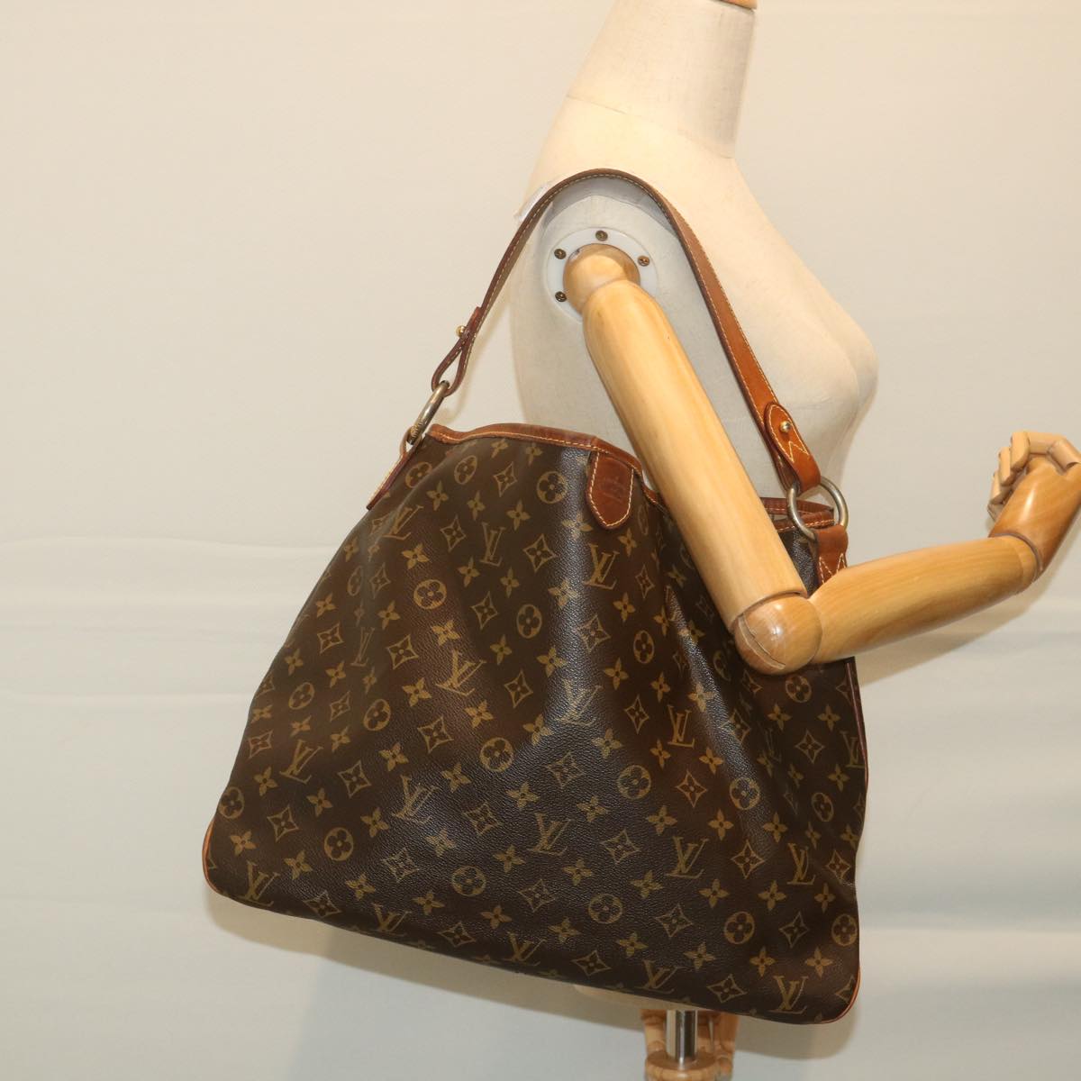 LOUIS VUITTON Monogram Delightful MM Shoulder Bag M50156 LV Auth 59172