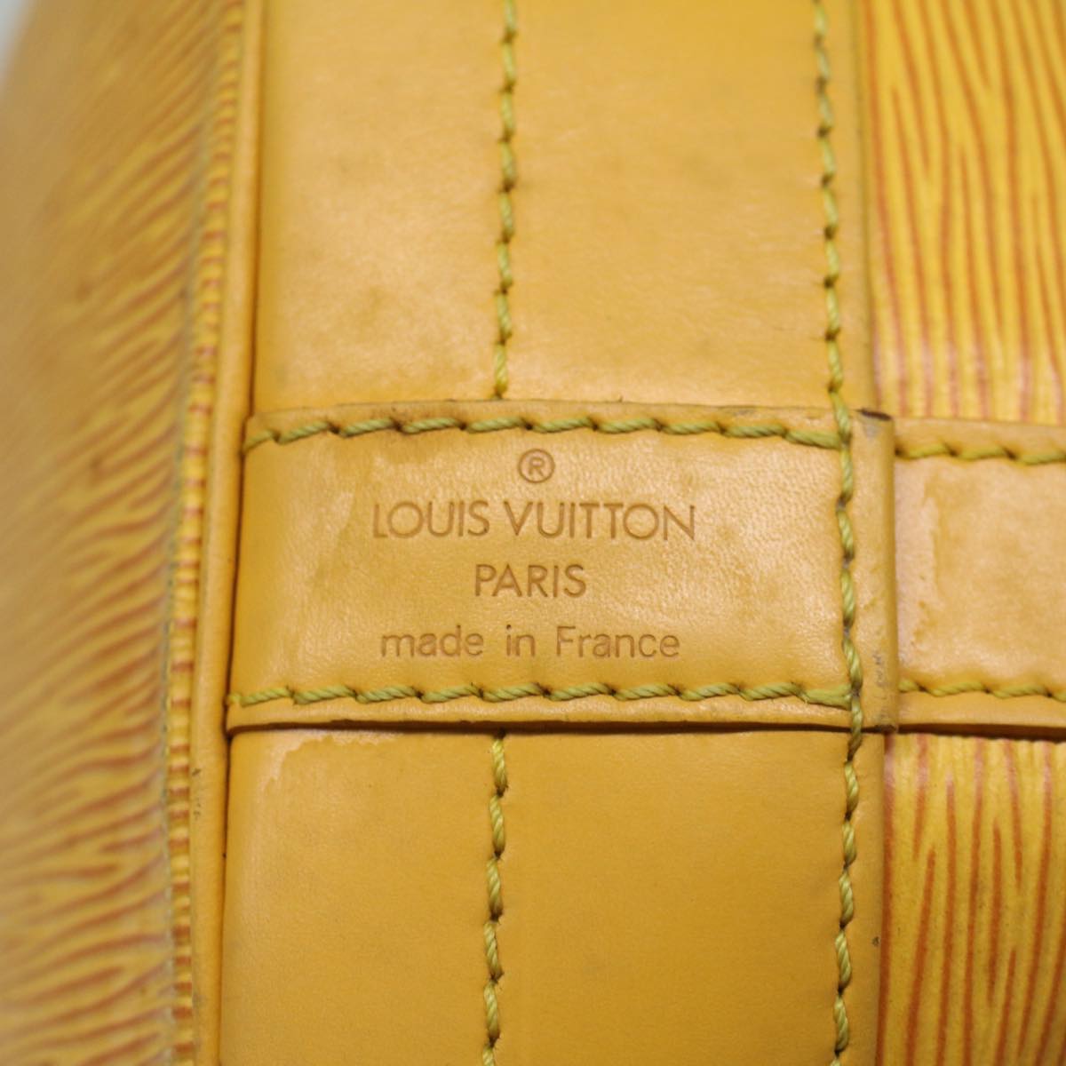 LOUIS VUITTON Epi Noe Shoulder Bag Tassili Yellow M44009 LV Auth 59174