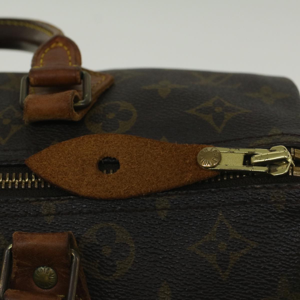 LOUIS VUITTON Monogram Speedy 30 Hand Bag M41526 LV Auth 59178