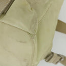 PRADA Backpack Nylon Cream Auth 59222-9