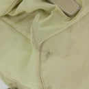 PRADA Backpack Nylon Cream Auth 59222-15