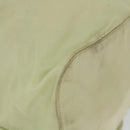 PRADA Backpack Nylon Cream Auth 59222-17