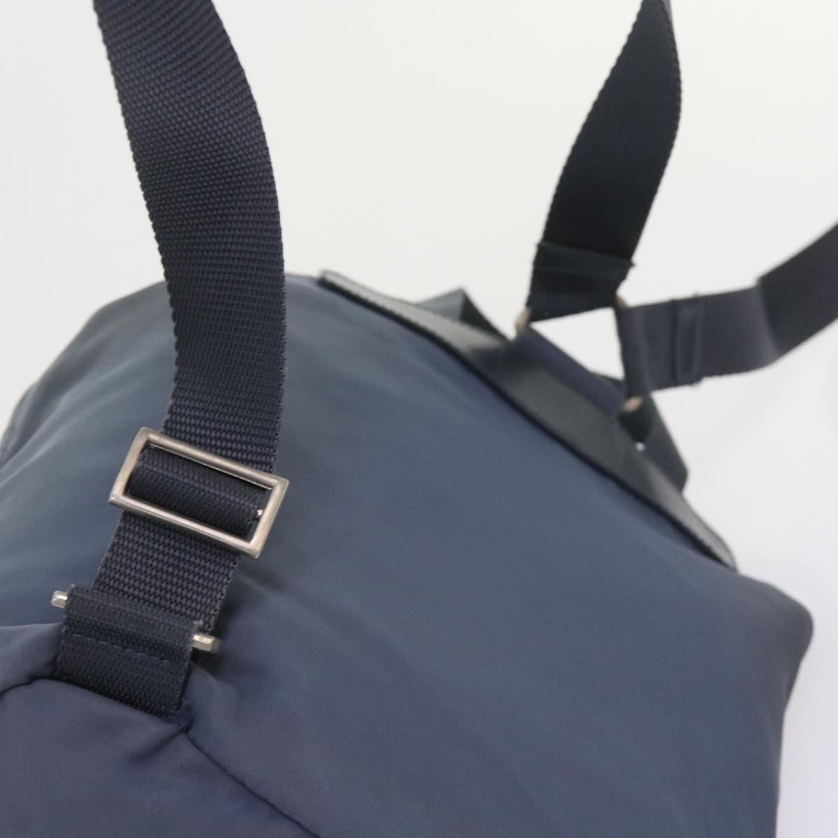 PRADA Backpack Nylon Blue Auth 59223