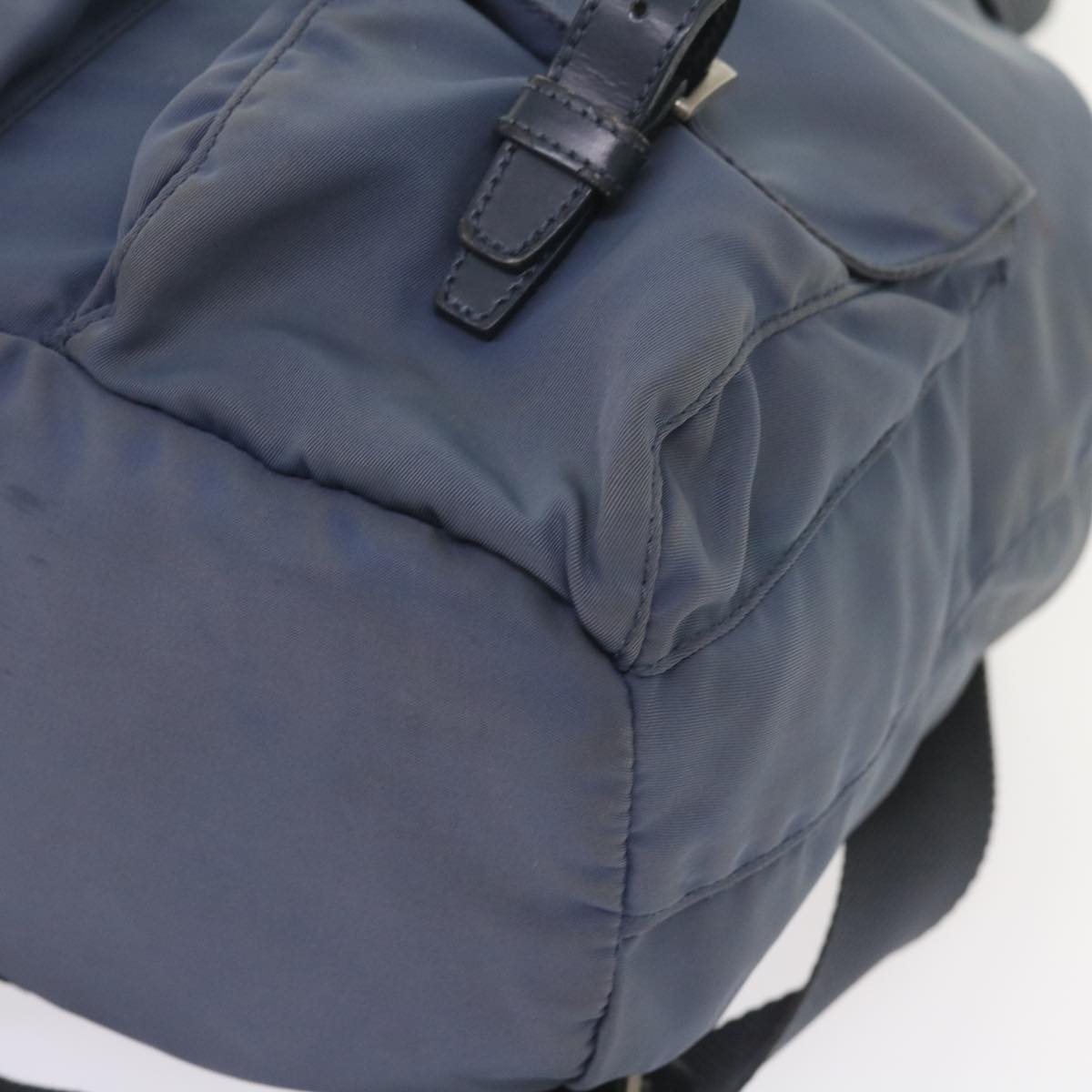 PRADA Backpack Nylon Blue Auth 59223