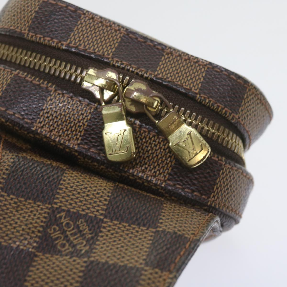 LOUIS VUITTON Damier Ebene Geronimos Shoulder Bag N51994 LV Auth 59296