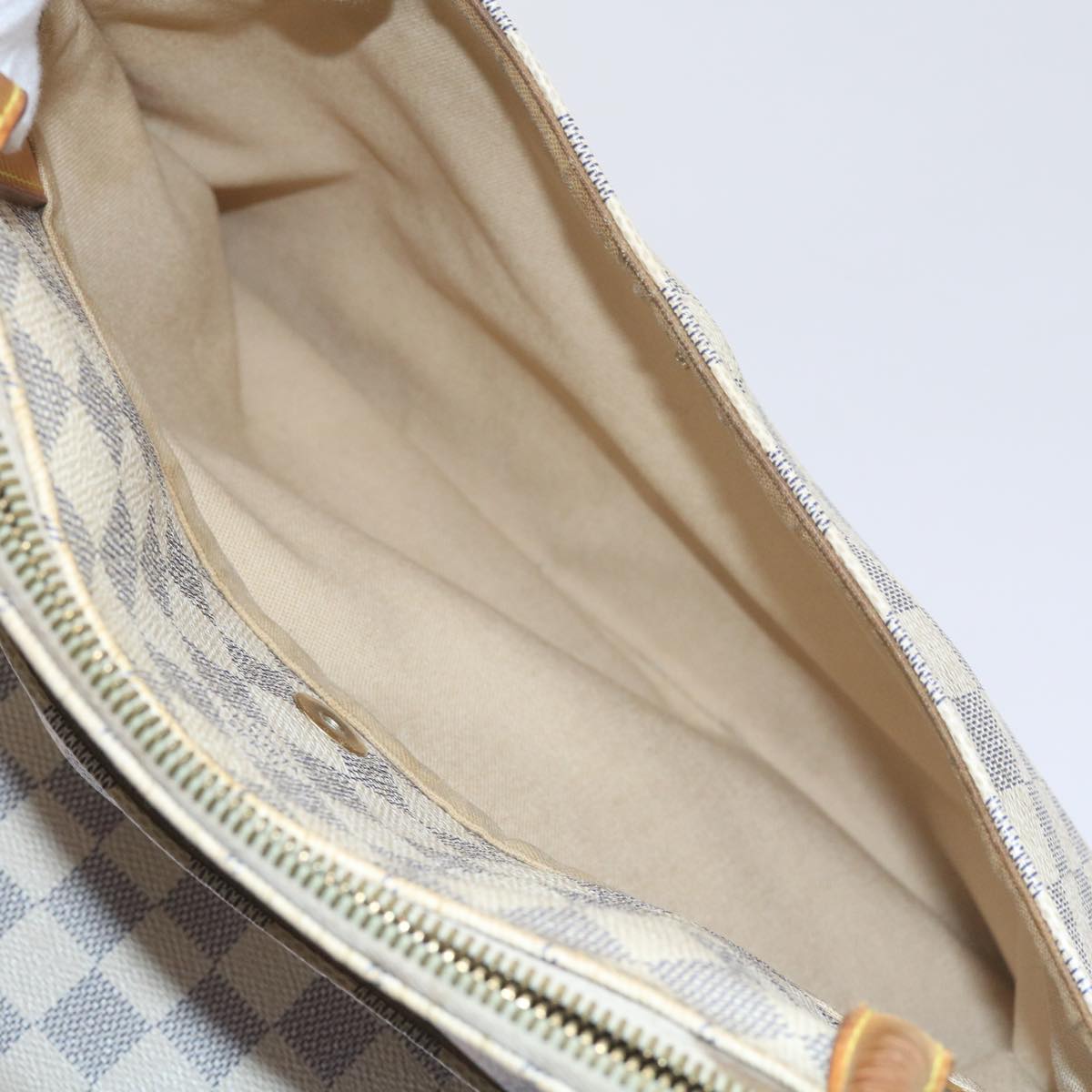 LOUIS VUITTON Damier Azur Figueri PM Shoulder Bag N41176 LV Auth 59334