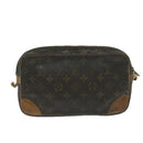 LOUIS VUITTON Monogram Marly Dragonne GM Clutch Bag M51825 LV Auth 59399-2