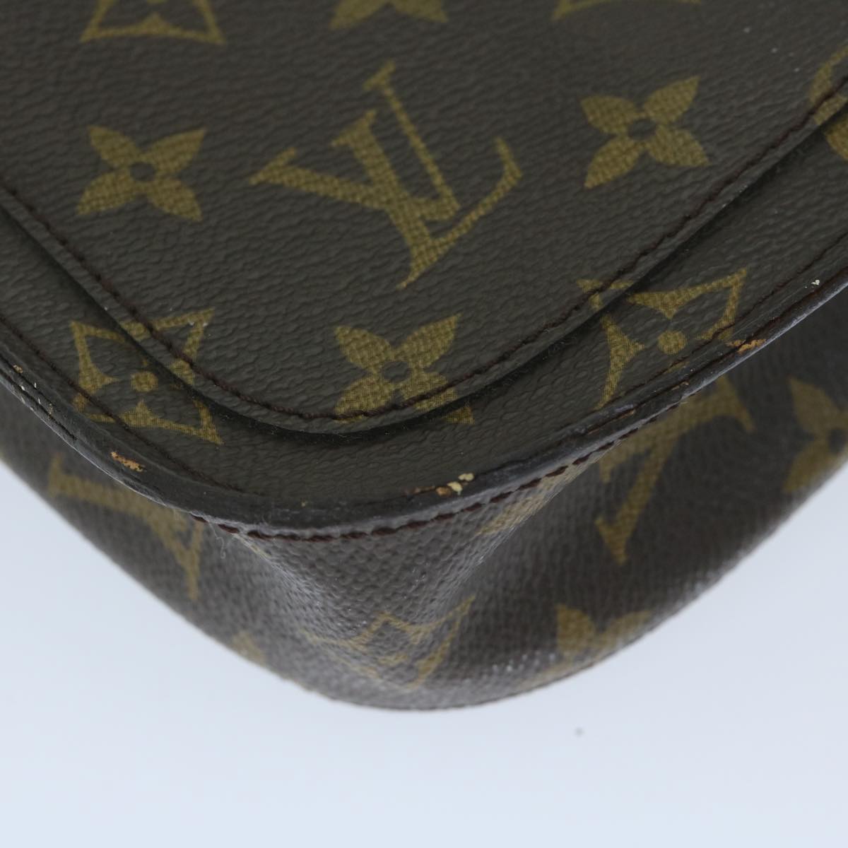 LOUIS VUITTON Monogram Saint Cloud PM Shoulder Bag M51244 LV Auth 59400