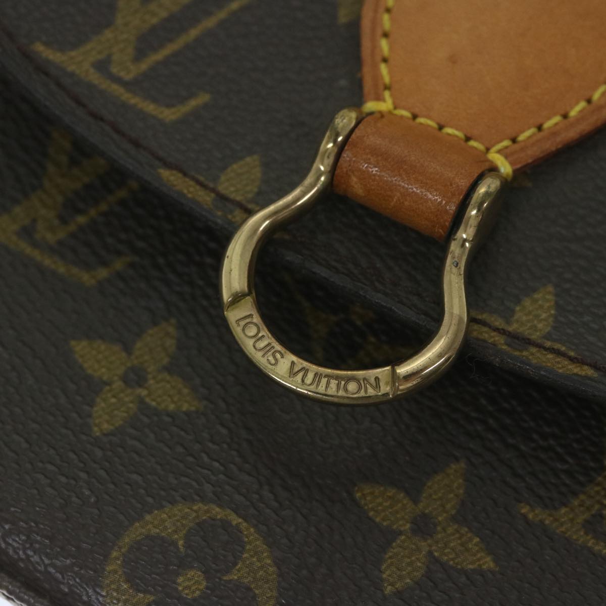 LOUIS VUITTON Monogram Saint Cloud PM Shoulder Bag M51244 LV Auth 59400