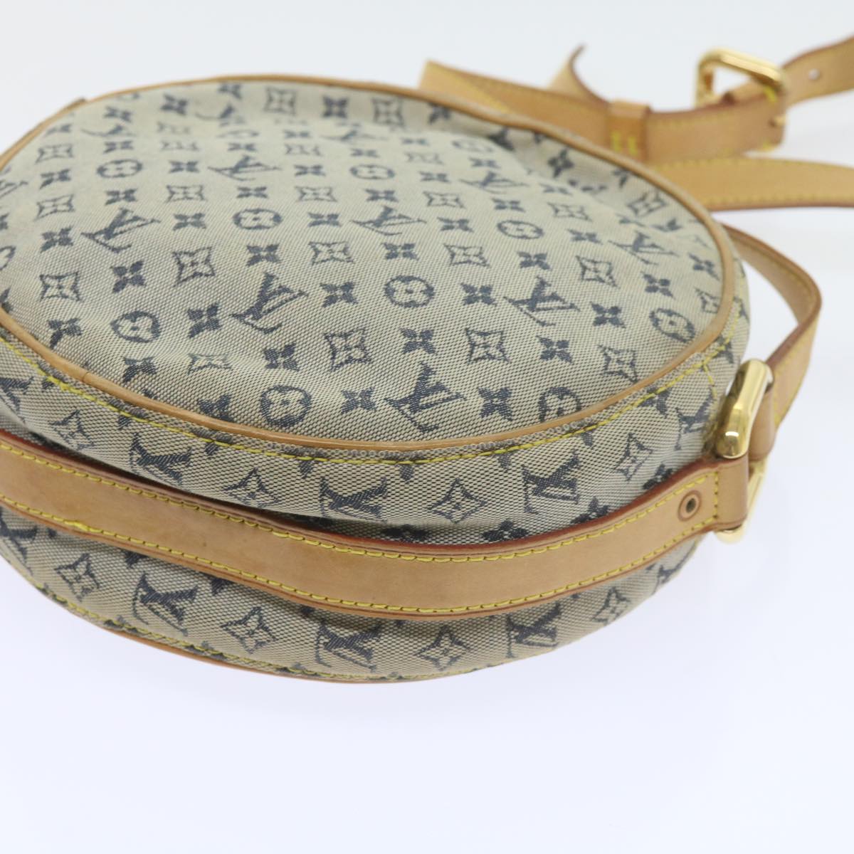 LOUIS VUITTON Monogram Mini Jeanne GM Shoulder Bag Blue M92000 LV Auth 59410