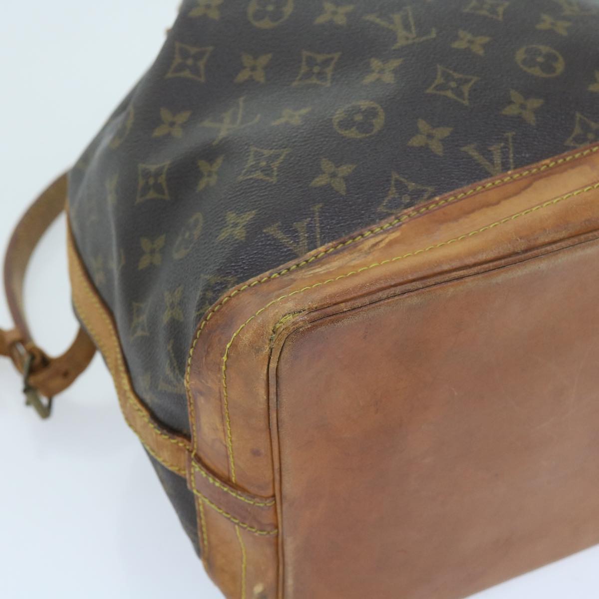 LOUIS VUITTON Monogram Noe Shoulder Bag M42224 LV Auth 59423