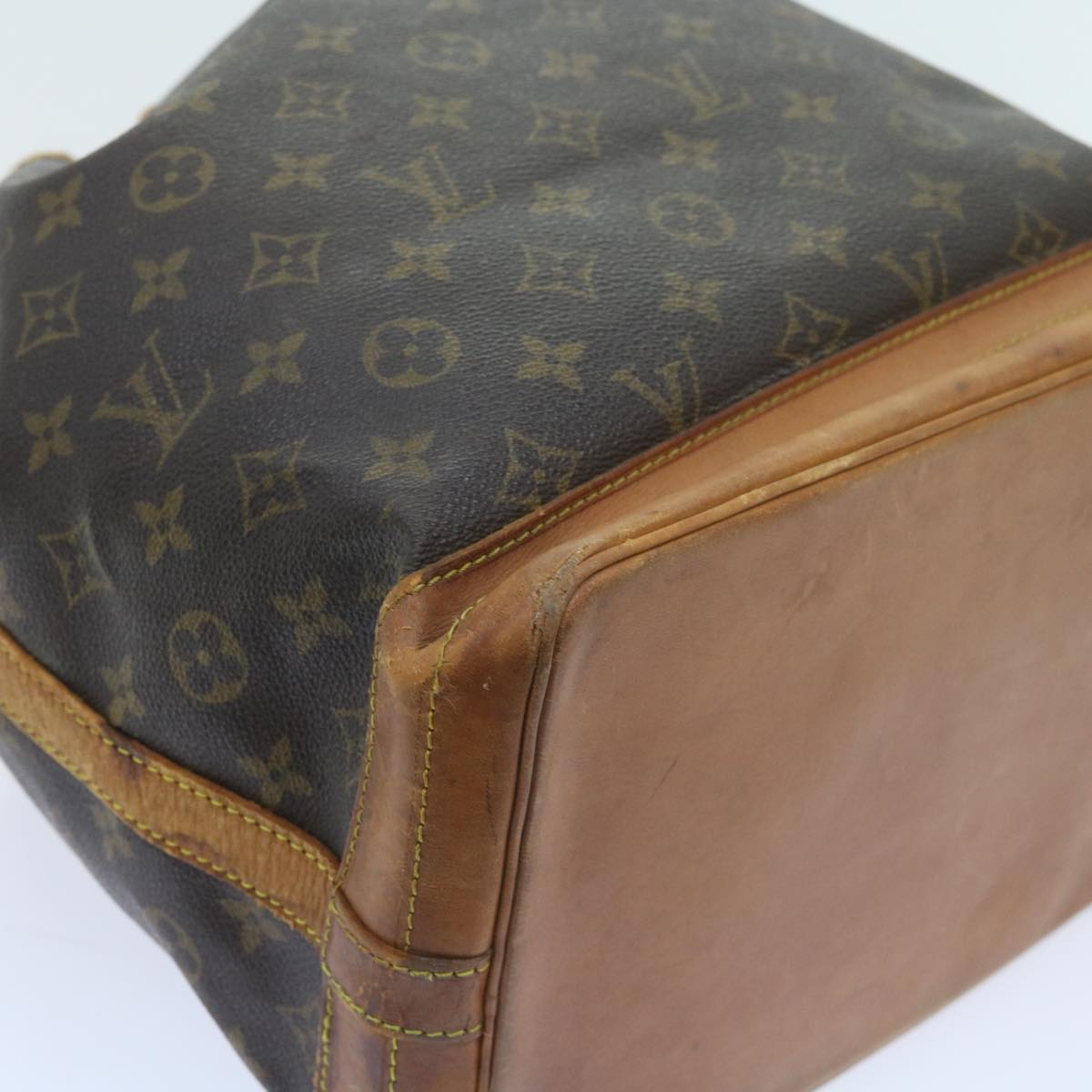 LOUIS VUITTON Monogram Noe Shoulder Bag M42224 LV Auth 59423