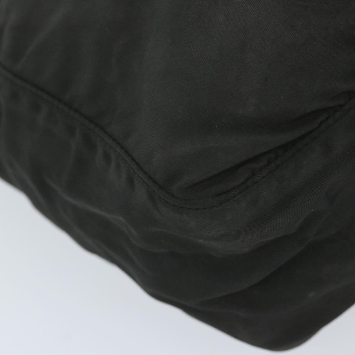 PRADA Shoulder Bag Nylon Black Auth 59453