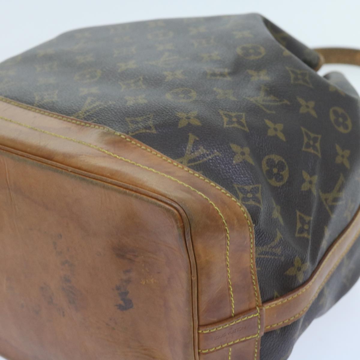 LOUIS VUITTON Monogram Noe Shoulder Bag M42224 LV Auth 59532