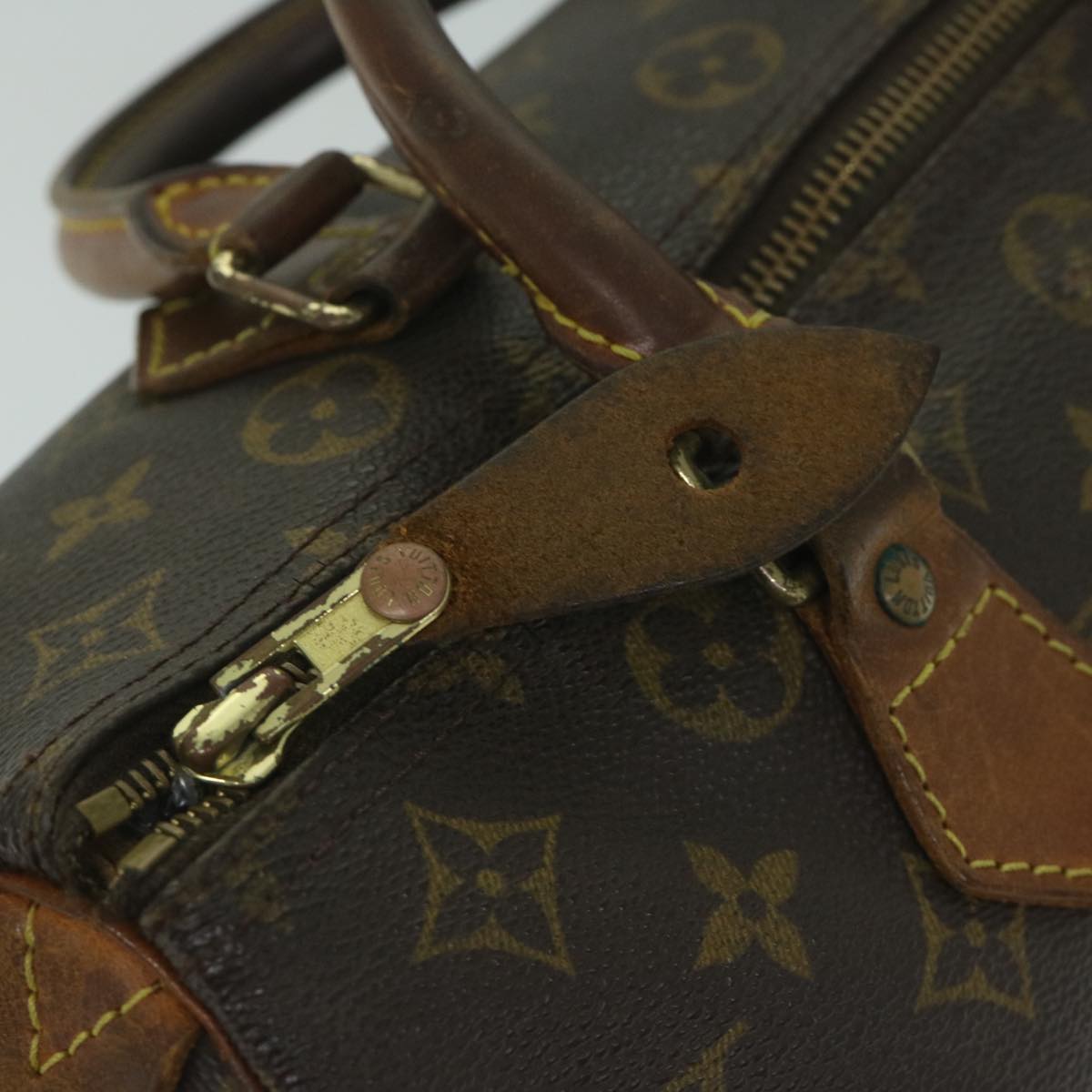 LOUIS VUITTON Monogram Speedy 30 Hand Bag M41526 LV Auth 59538