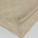 GUCCI GG Canvas Hand Bag Cream 002 1079 001998 Auth 59559-14