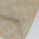 GUCCI GG Canvas Hand Bag Cream 002 1079 001998 Auth 59559-15