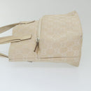 GUCCI GG Canvas Hand Bag Cream 002 1079 001998 Auth 59559-4