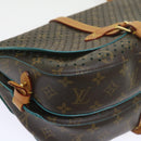 LOUIS VUITTON Monogram Perfo Saumur 30 Shoulder Bag M93998 LV Auth 59612SAV-18