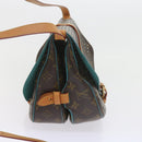 LOUIS VUITTON Monogram Perfo Saumur 30 Shoulder Bag M93998 LV Auth 59612SAV-4