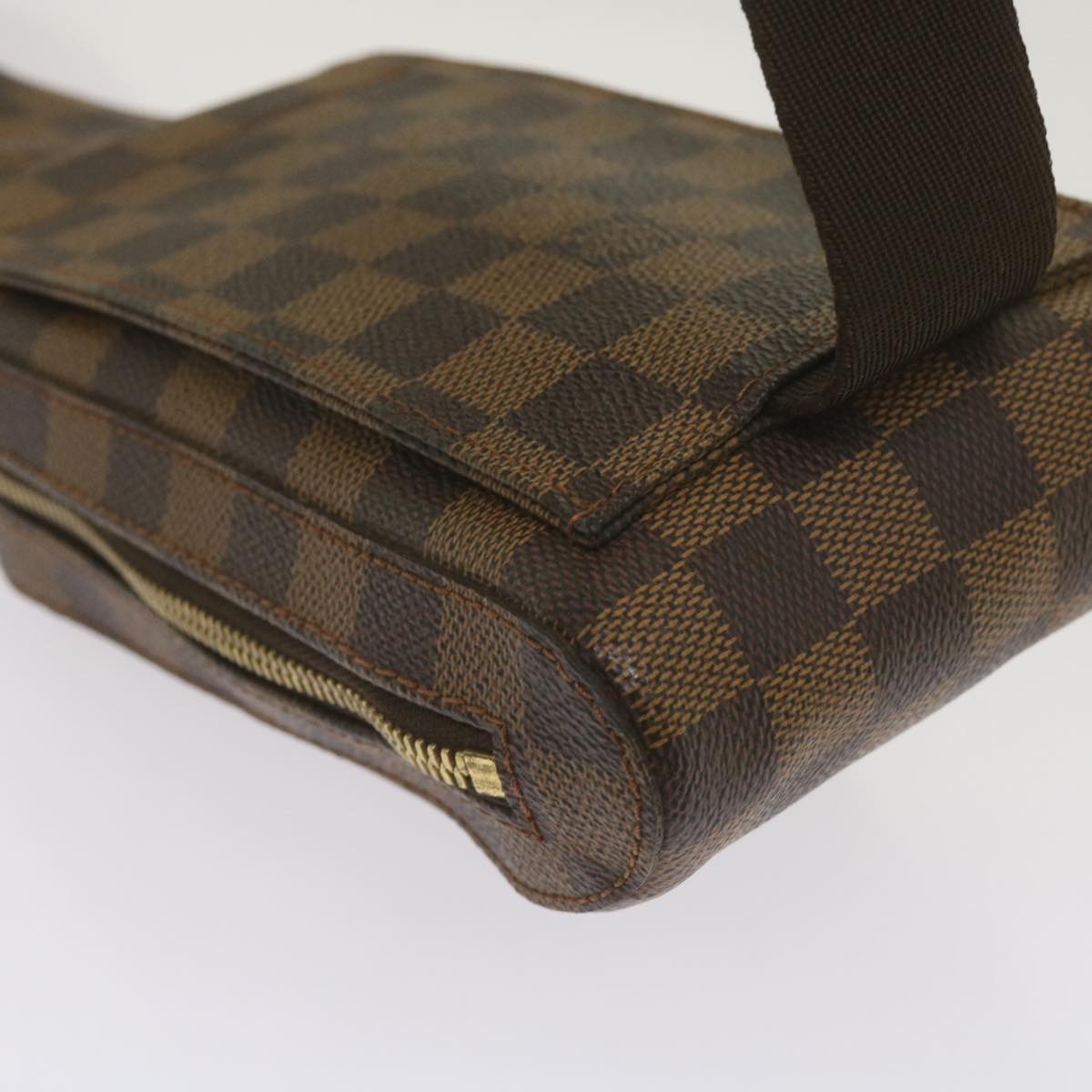 LOUIS VUITTON Damier Ebene Geronimos Shoulder Bag N51994 LV Auth 59627