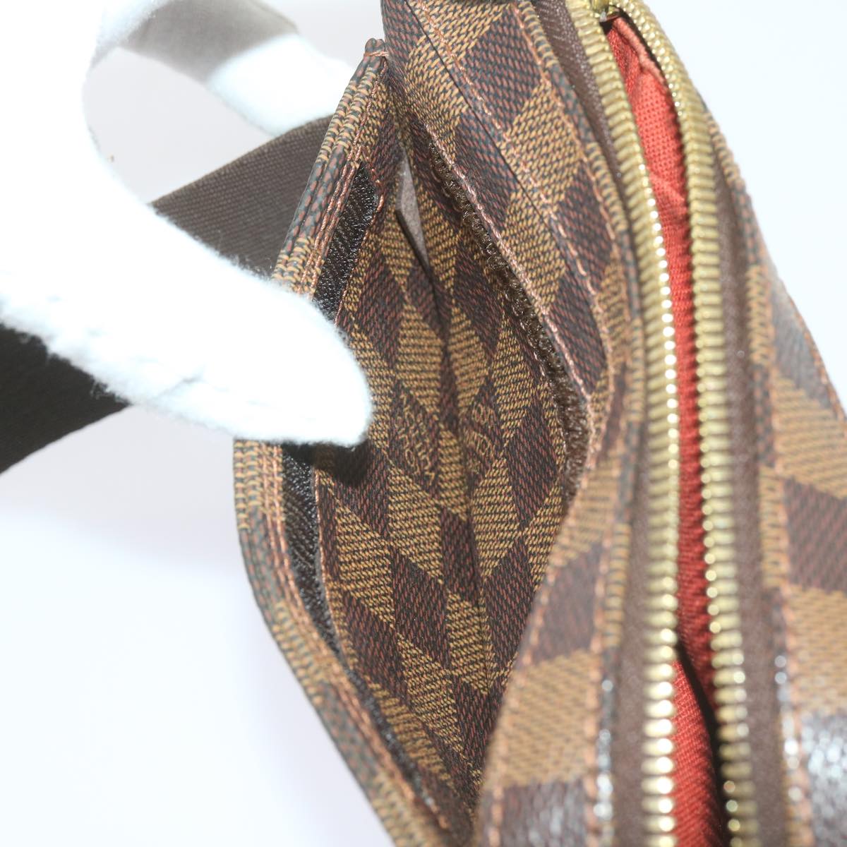 LOUIS VUITTON Damier Ebene Geronimos Shoulder Bag N51994 LV Auth 59627