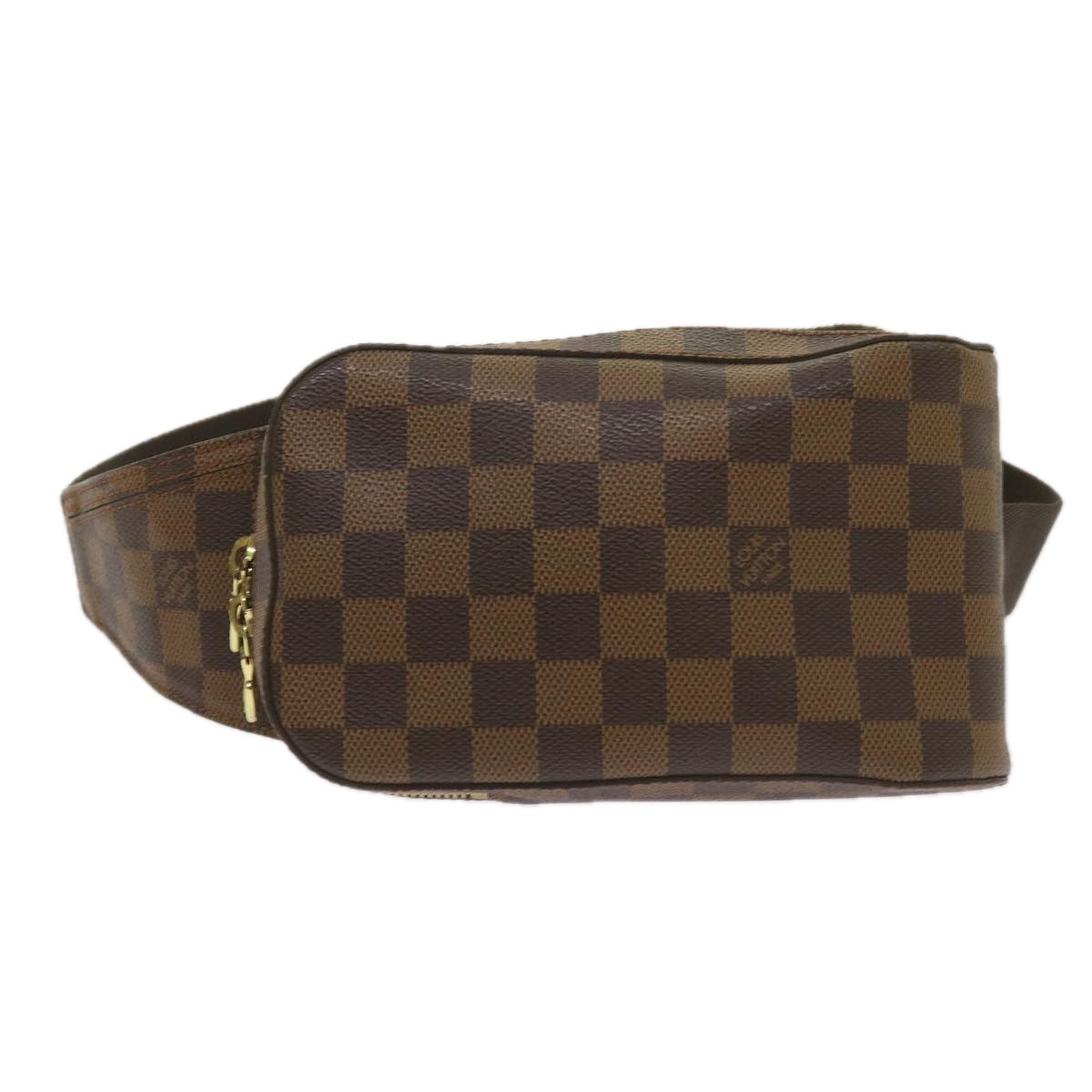 LOUIS VUITTON Damier Ebene Geronimos Shoulder Bag N51994 LV Auth 59627