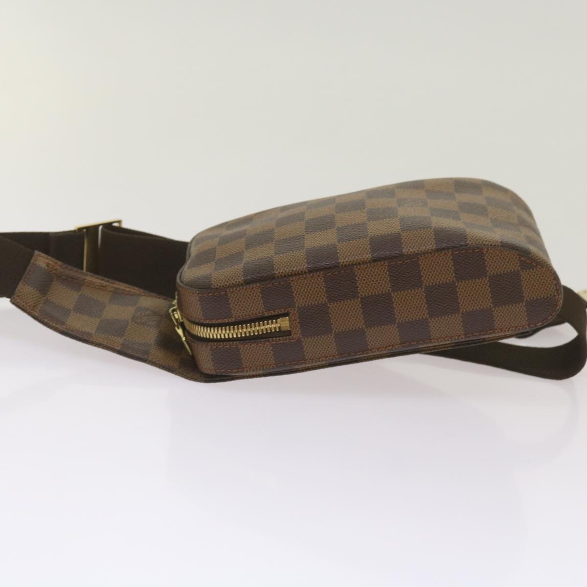 LOUIS VUITTON Damier Ebene Geronimos Shoulder Bag N51994 LV Auth 59627