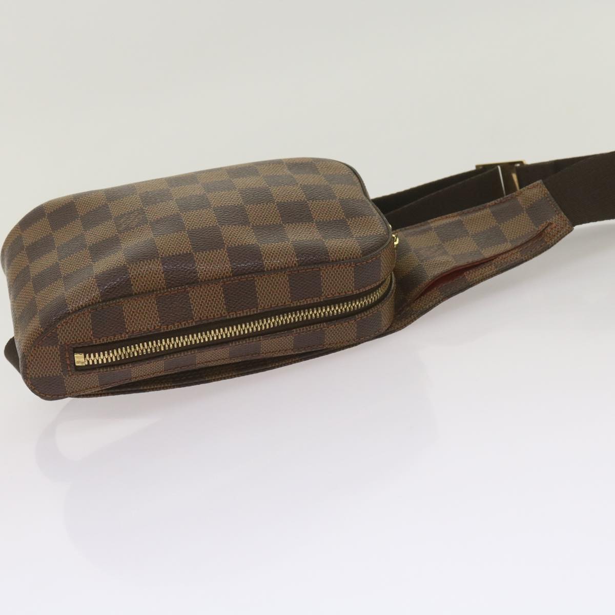 LOUIS VUITTON Damier Ebene Geronimos Shoulder Bag N51994 LV Auth 59627