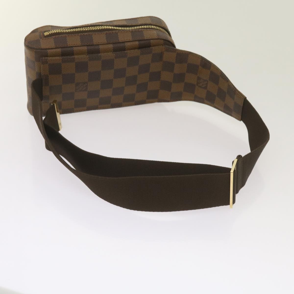 LOUIS VUITTON Damier Ebene Geronimos Shoulder Bag N51994 LV Auth 59627