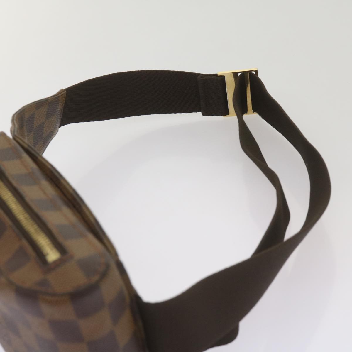 LOUIS VUITTON Damier Ebene Geronimos Shoulder Bag N51994 LV Auth 59627