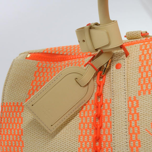 LOUIS VUITTON Damier Giant Keepall Bandouliere 50 Tasche Beige M57419 Auth 59673SM