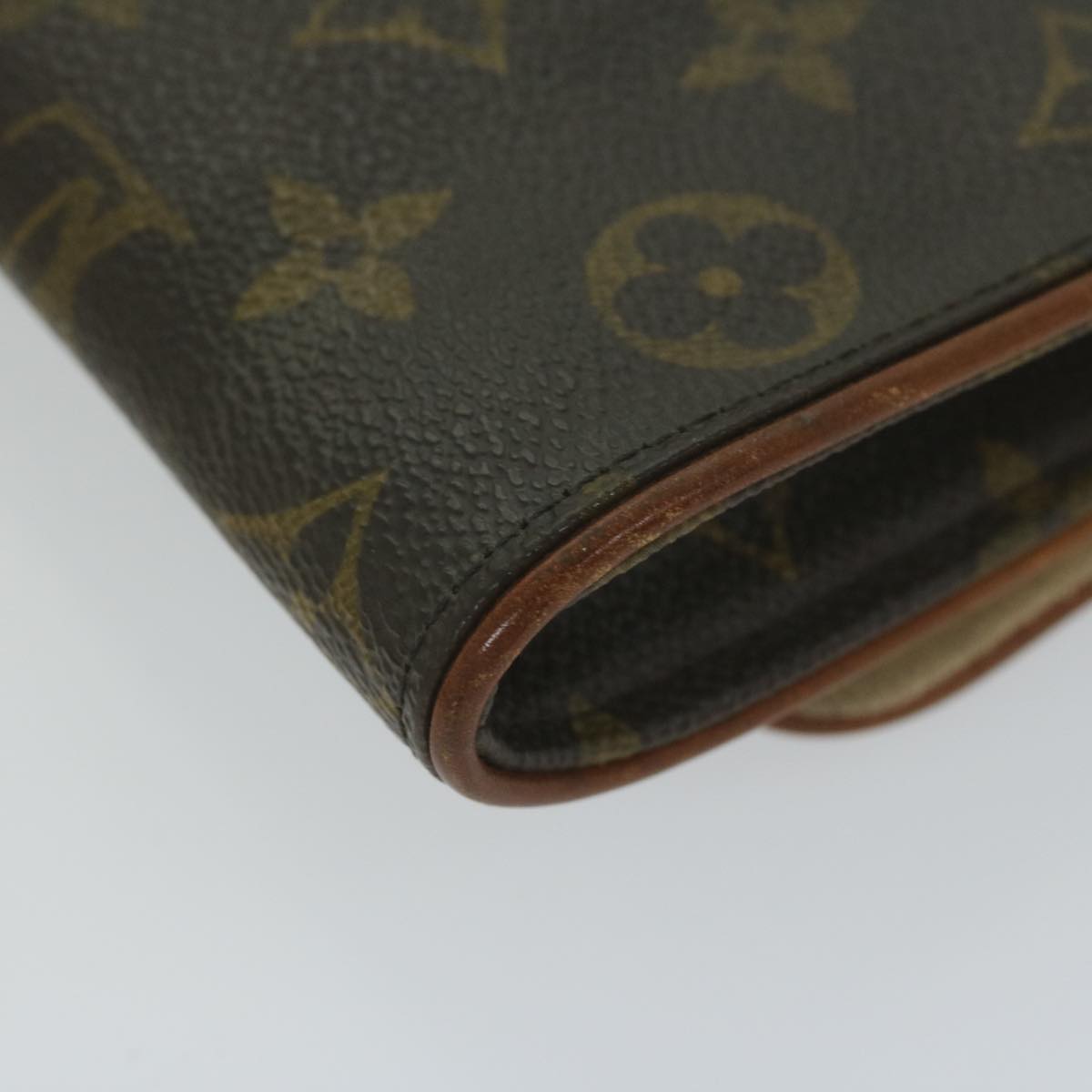 LOUIS VUITTON Monogram Pochette Twin PM Shoulder Bag M51854 LV Auth 59722