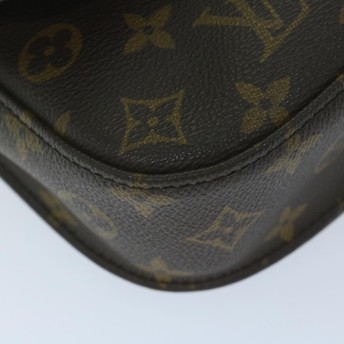 LOUIS VUITTON Monogram Saint Cloud MM Shoulder Bag M51243 LV Auth 59796