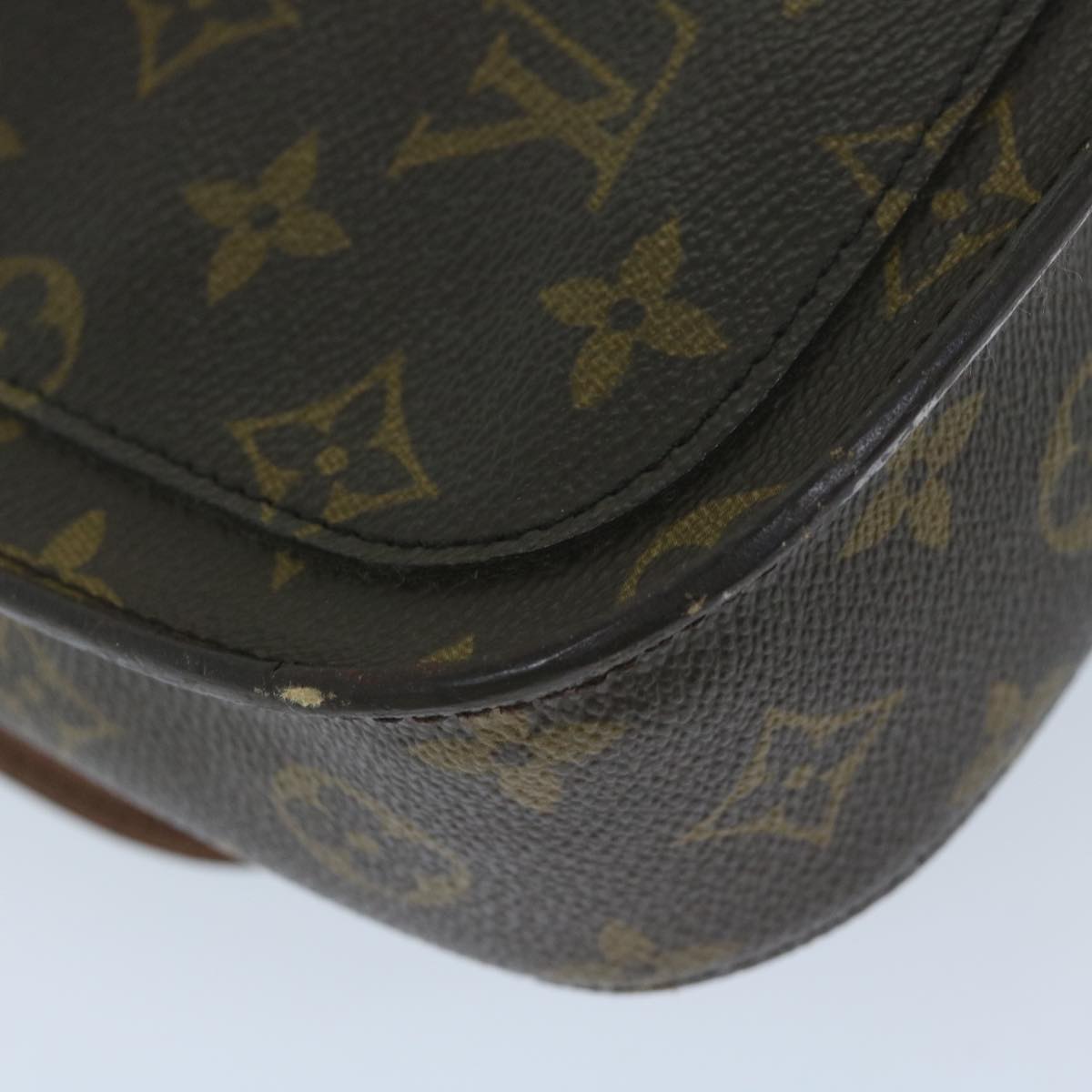 LOUIS VUITTON Monogram Saint Cloud MM Shoulder Bag M51243 LV Auth 59796