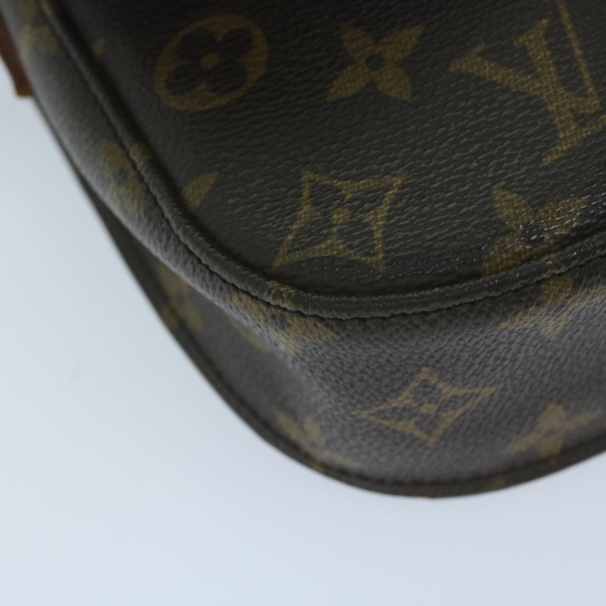 LOUIS VUITTON Monogram Saint Cloud MM Shoulder Bag M51243 LV Auth 59797