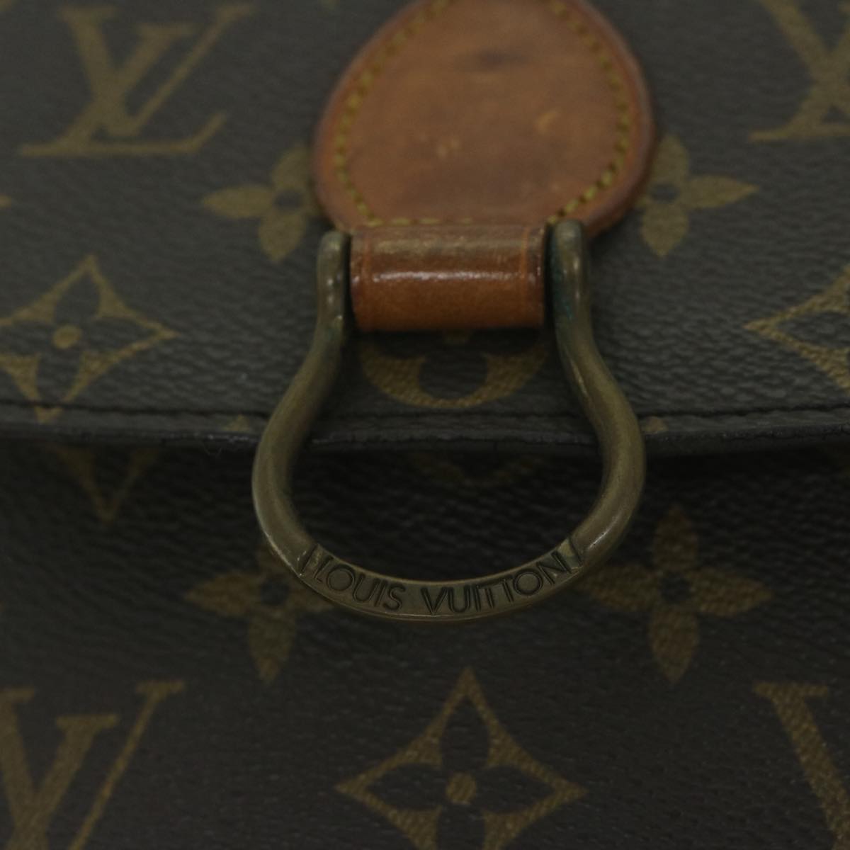 LOUIS VUITTON Monogram Saint Cloud MM Shoulder Bag M51243 LV Auth 59797