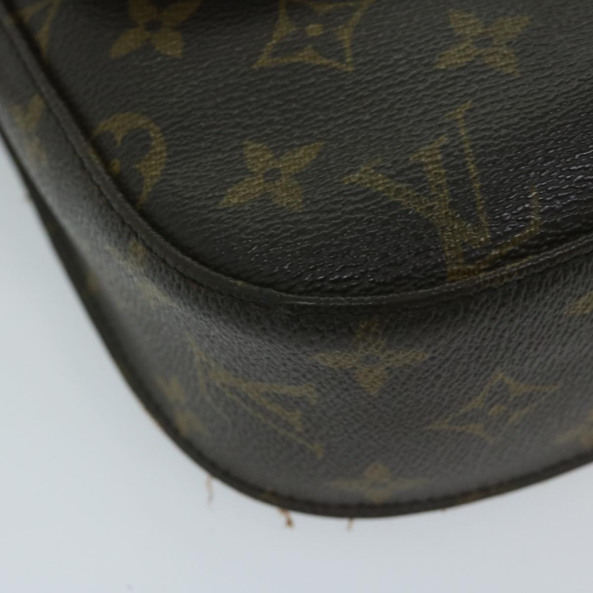 LOUIS VUITTON Monogram Saint Cloud GM Shoulder Bag M51242 LV Auth 59799