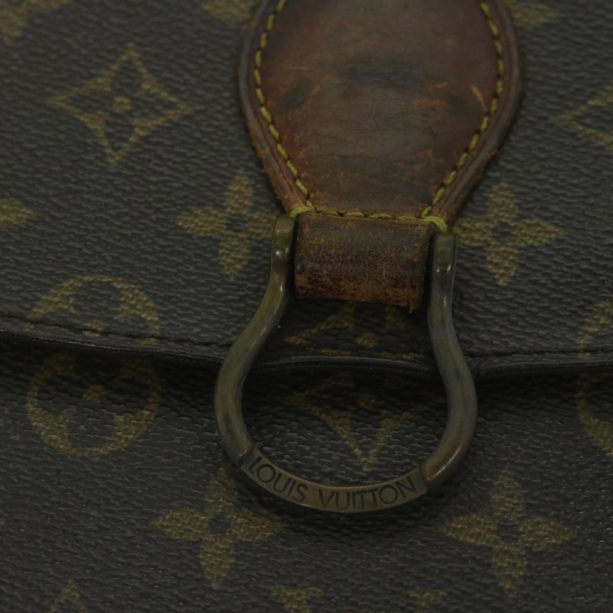 LOUIS VUITTON Monogram Saint Cloud GM Shoulder Bag M51242 LV Auth 59799