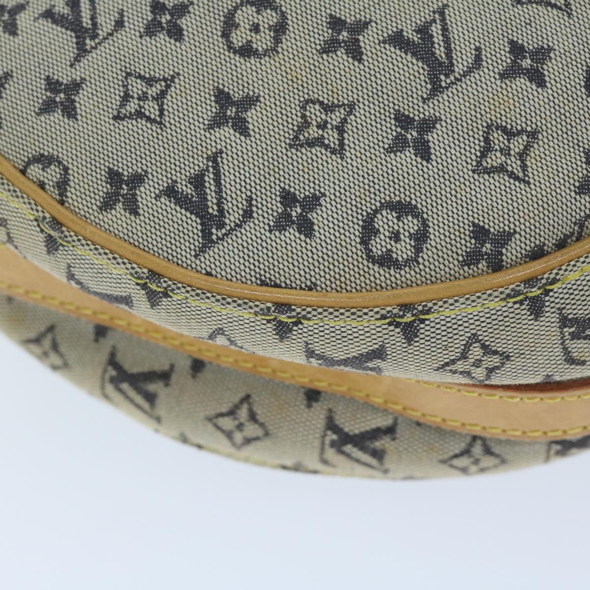 LOUIS VUITTON Monogram Mini Jeanne GM Shoulder Bag Blue M92000 LV Auth 59805