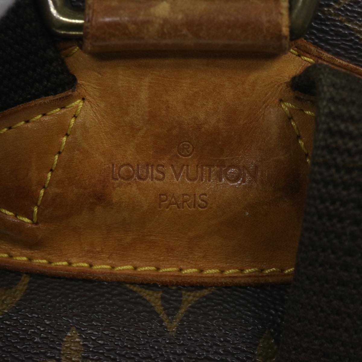 LOUIS VUITTON Monogram Montsouris GM Backpack M51135 LV Auth 59828