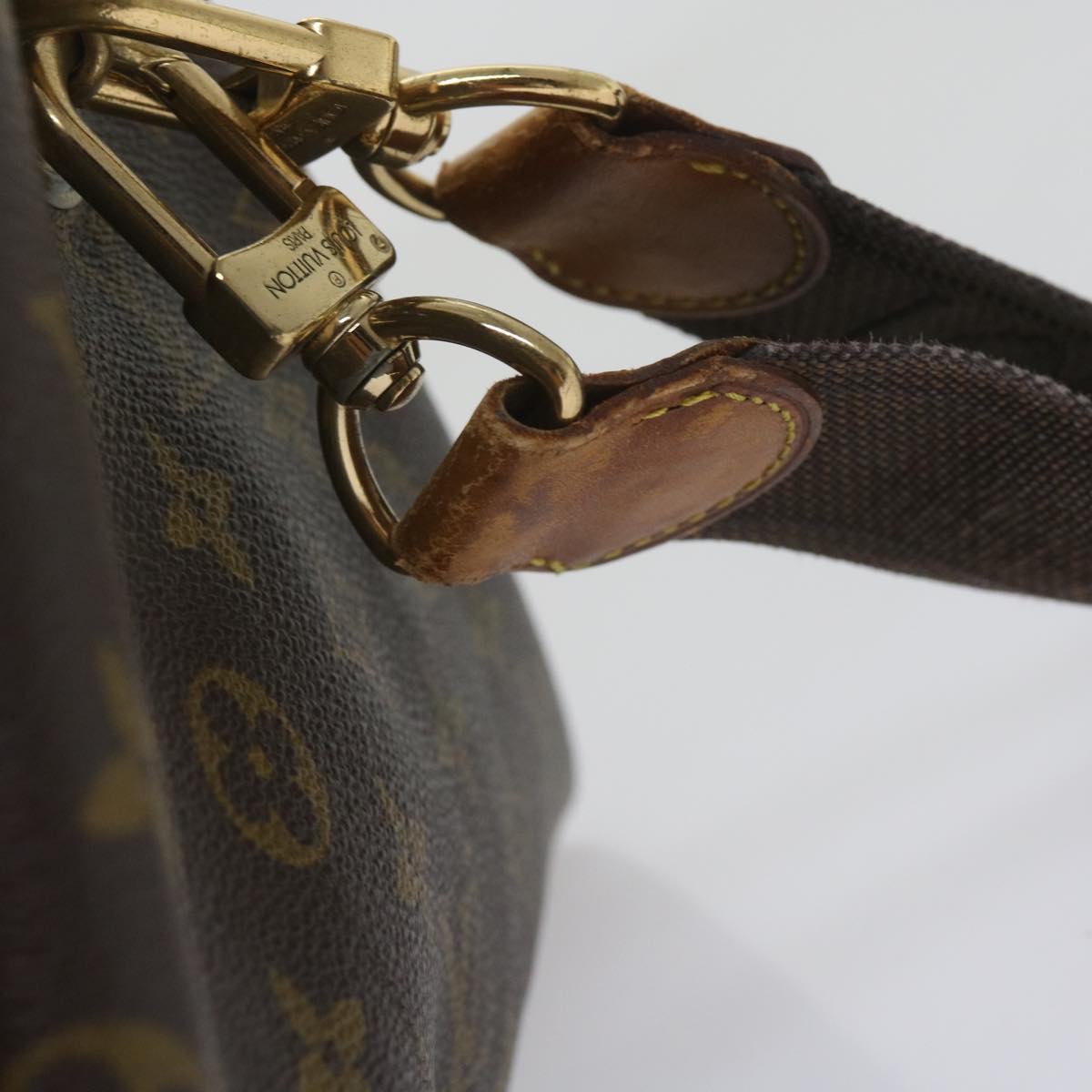 LOUIS VUITTON Monogram Sac Marine Shoulder Bag M41235 LV Auth 59847