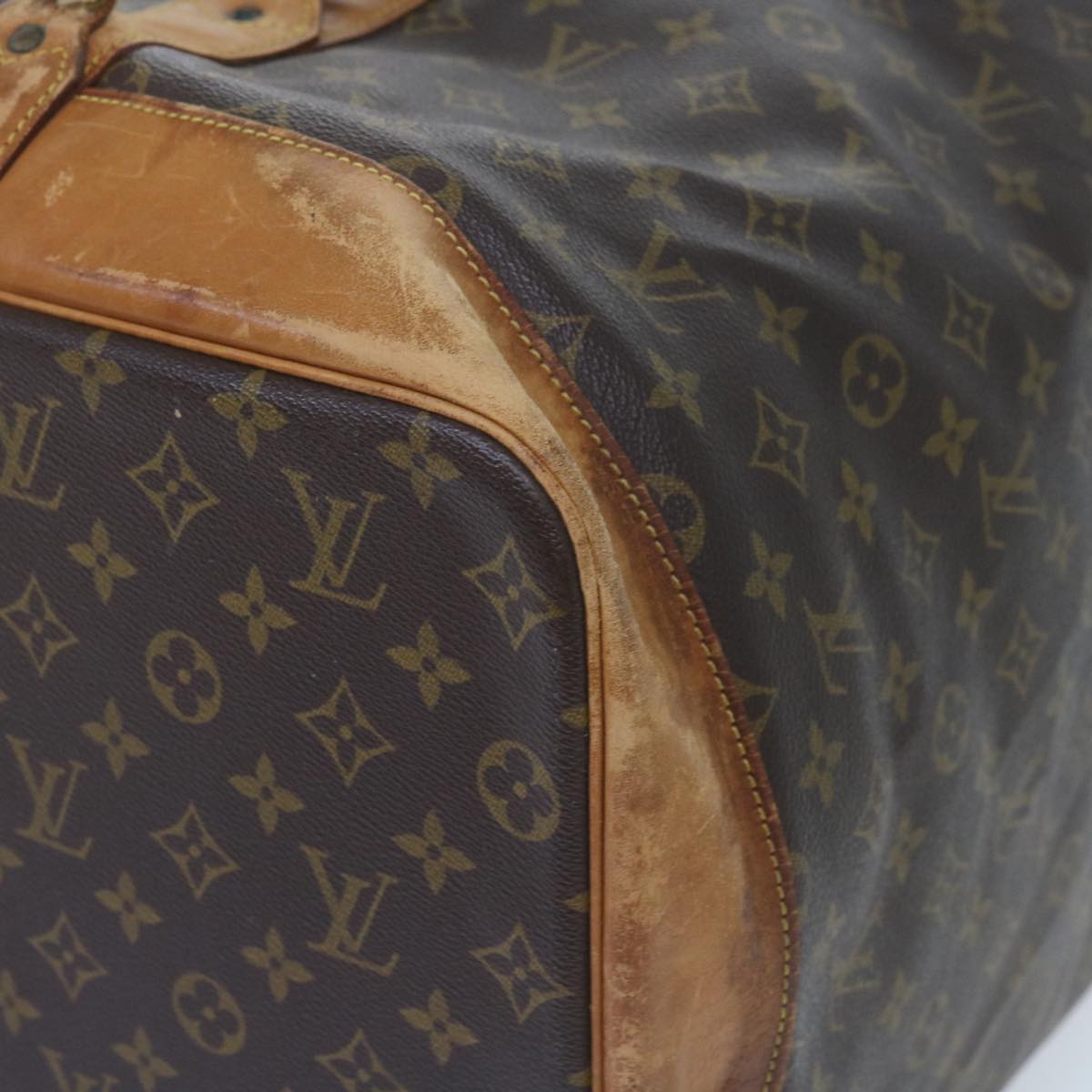 LOUIS VUITTON Monogram Sac Marine Shoulder Bag M41235 LV Auth 59847