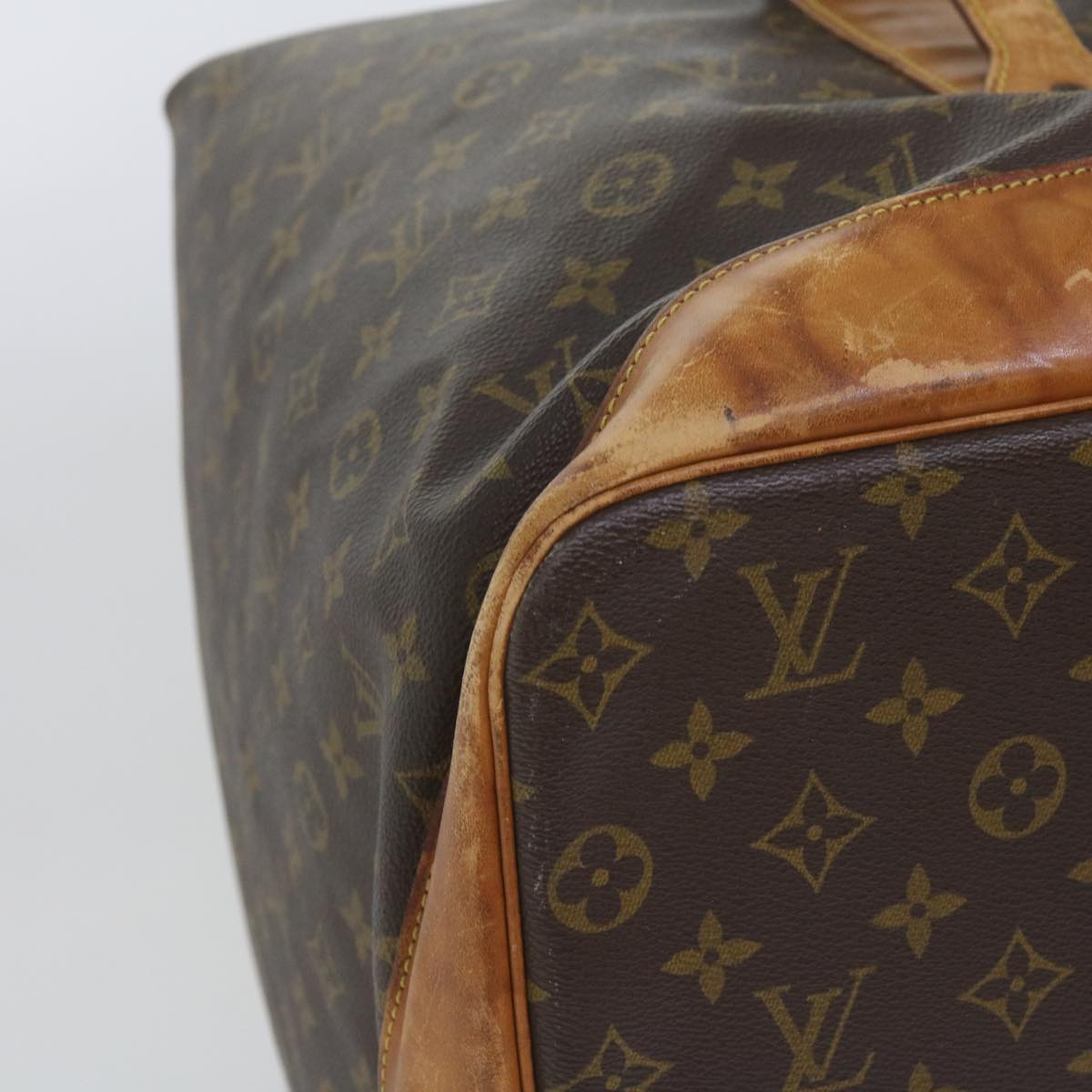 LOUIS VUITTON Monogram Sac Marine Shoulder Bag M41235 LV Auth 59847