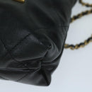 CHANEL CHANEL 22 Chain Hand Bag Leather Black AS3980 CC Auth 59889SM-8