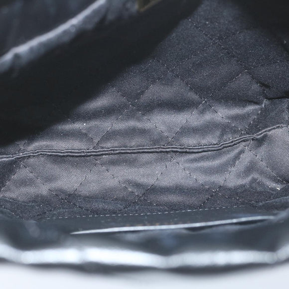 CHANEL CHANEL 22 Chain Hand Bag Leather Black AS3980 CC Auth 59889SM