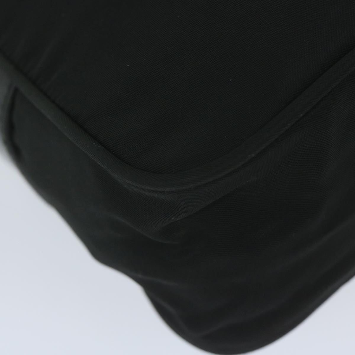 PRADA Shoulder Bag Nylon Black Auth 59918