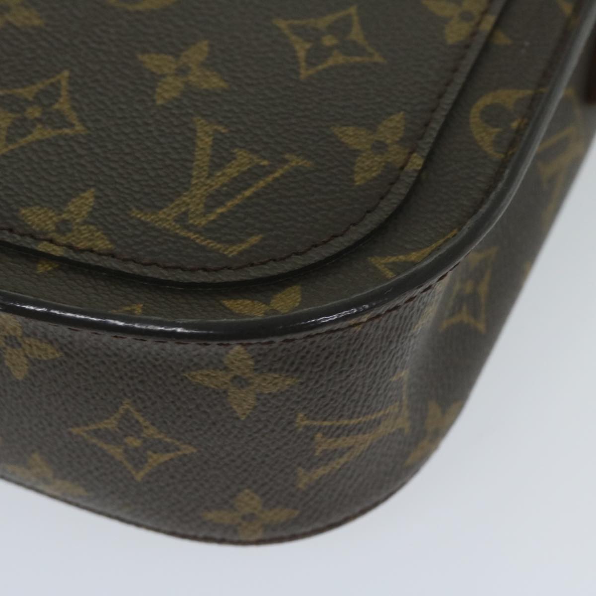 LOUIS VUITTON Monogram Saint Cloud GM Shoulder Bag M51242 LV Auth 59928